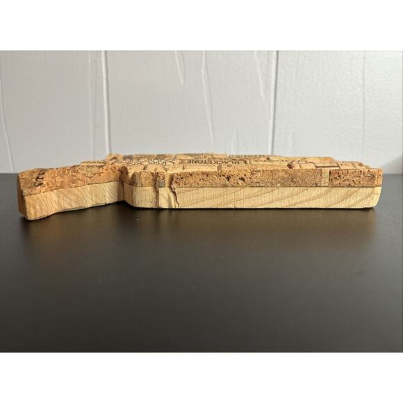 United States Cork Art Trivet Hot Plate - Picture 3 of 8